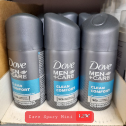 Dove Men spray mini